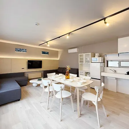 Reno Bld - Modern 2-Story Apt Near Peace Park Sleeps 10 Hiroshima Exterior photo